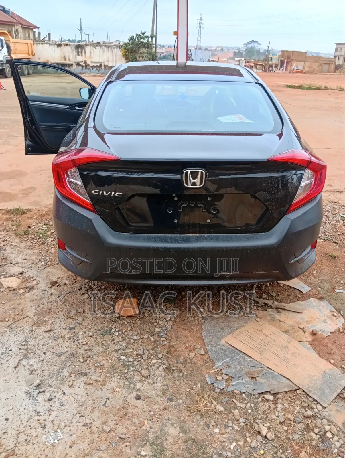 Honda Civic EX Sedan 2018 Black