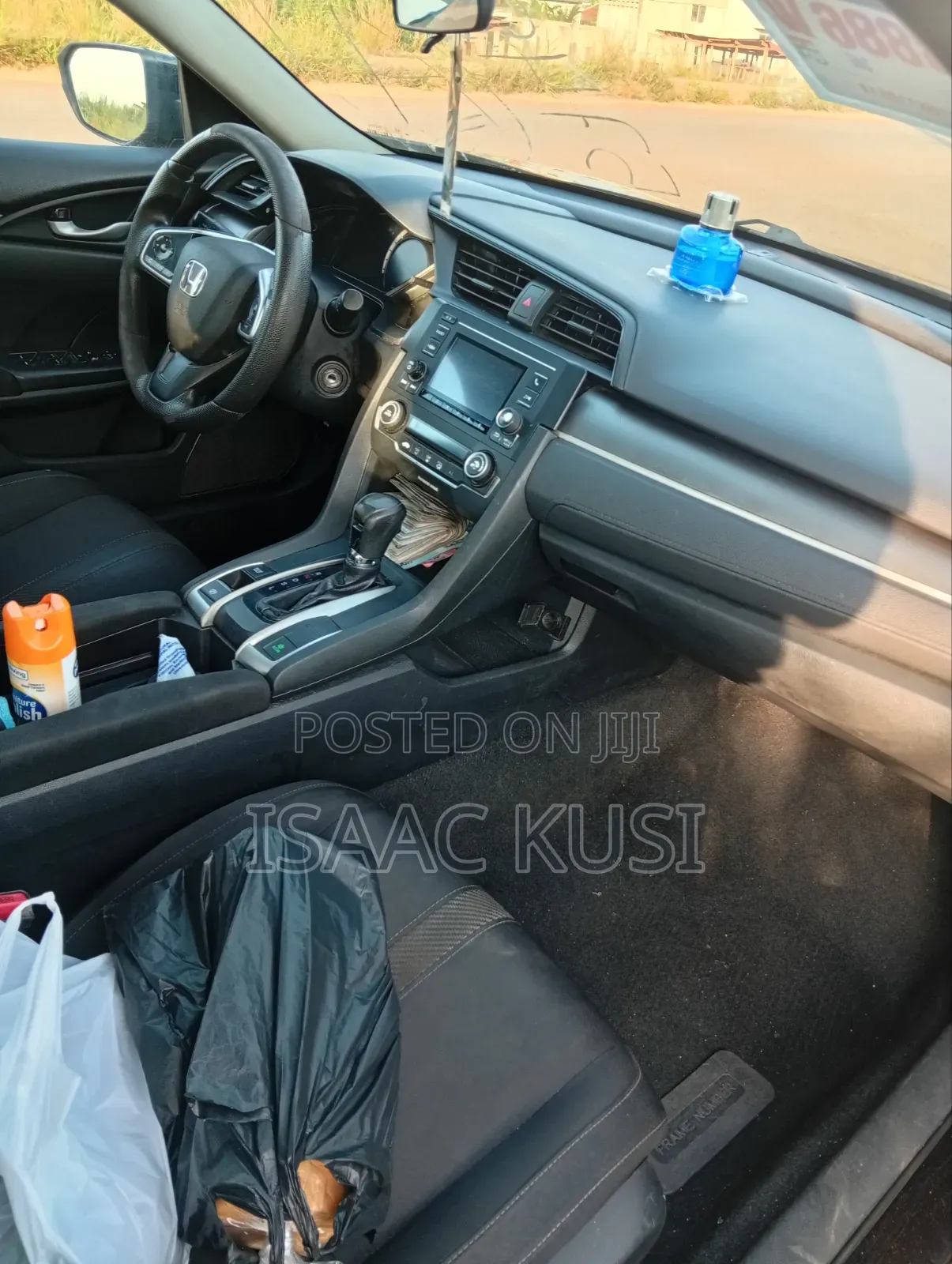 Honda Civic EX Sedan 2018 Black