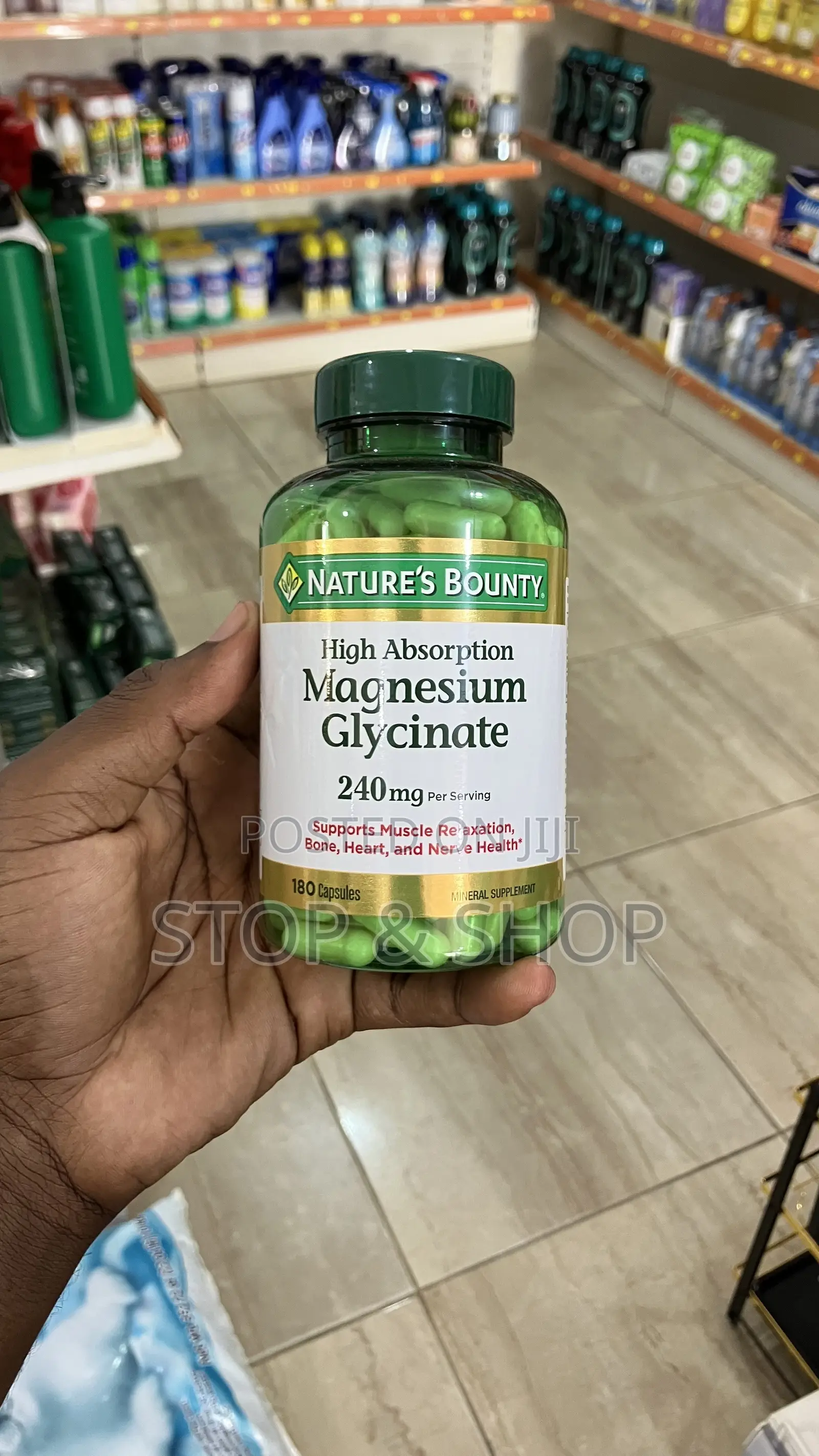 Nature’s Bounty Magnesium Capsules