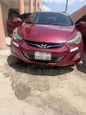Hyundai Elantra Limited Sedan FWD (1.8L 4cyl 6A) 2013 Red