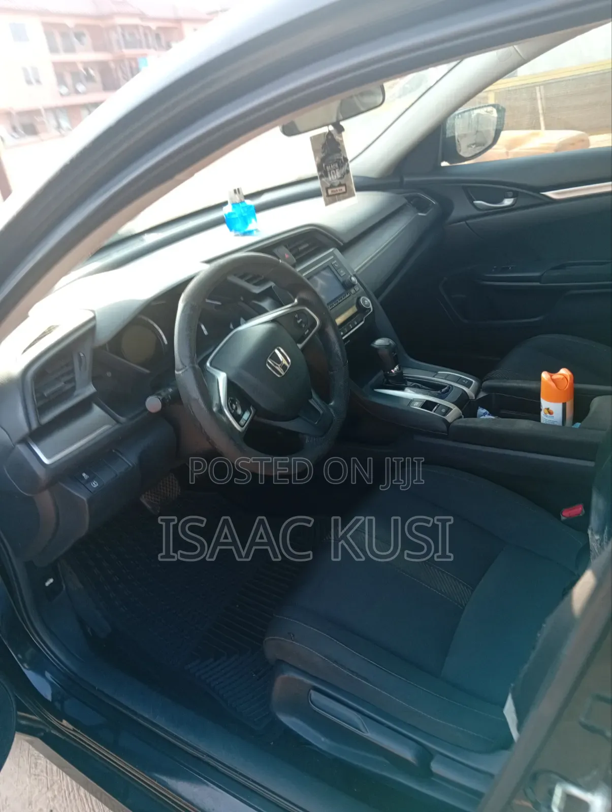Honda Civic EX Sedan 2018 Black