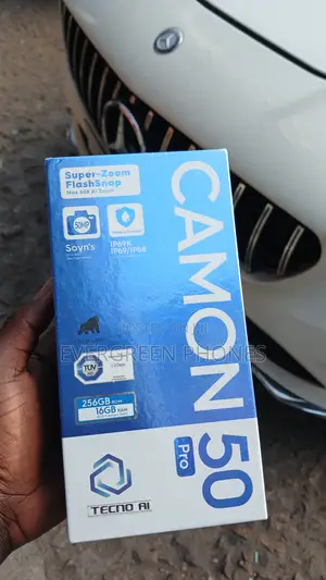 New Tecno Camon 50 Pro 256 GB Black