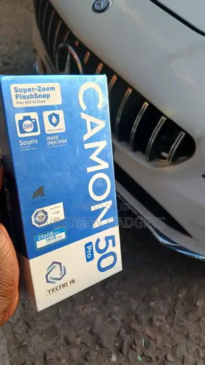 New Tecno Camon 50 Pro 256 GB Black