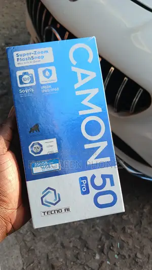 New Tecno Camon 50 Pro 256 GB Black