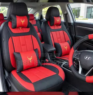 Luxury Red and Black Seat Car Seat Cover