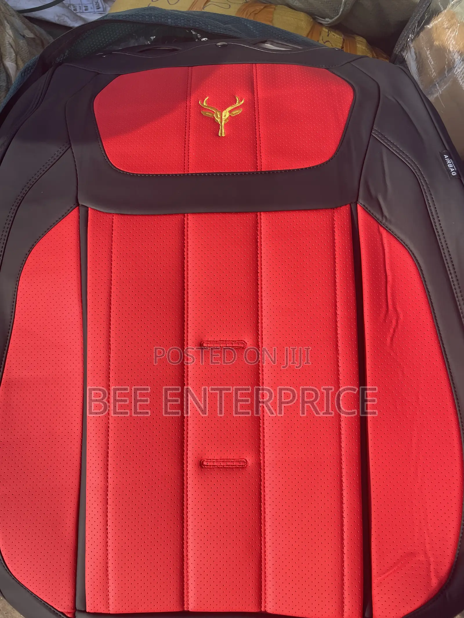 Luxury Red and Black Seat Car Seat Cover