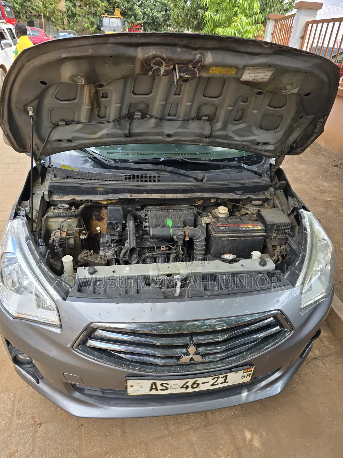 Mitsubishi Mirage 2018 Gray