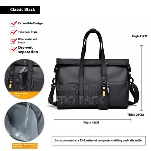 Large Capacity Waterproof Pu Travel Bag