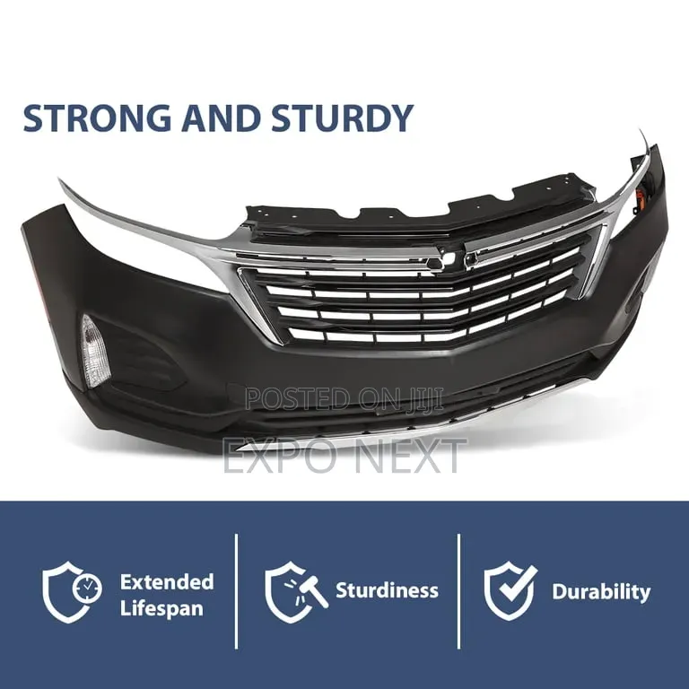 2022-2023 Chevy Equinox Front Bumper Complete+Sensor Holes/Fog Lights