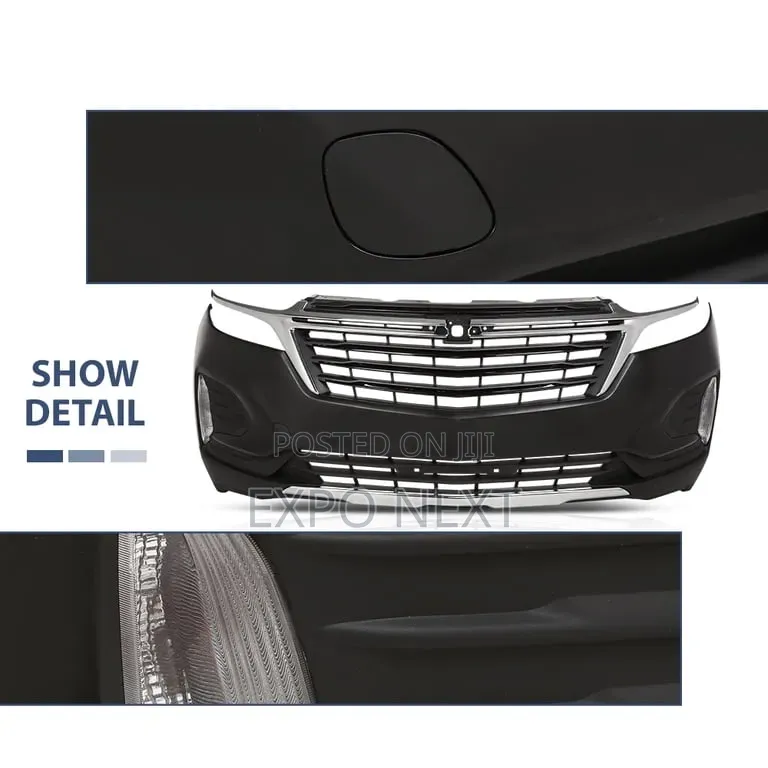 2022-2023 Chevy Equinox Front Bumper Complete+Sensor Holes/Fog Lights