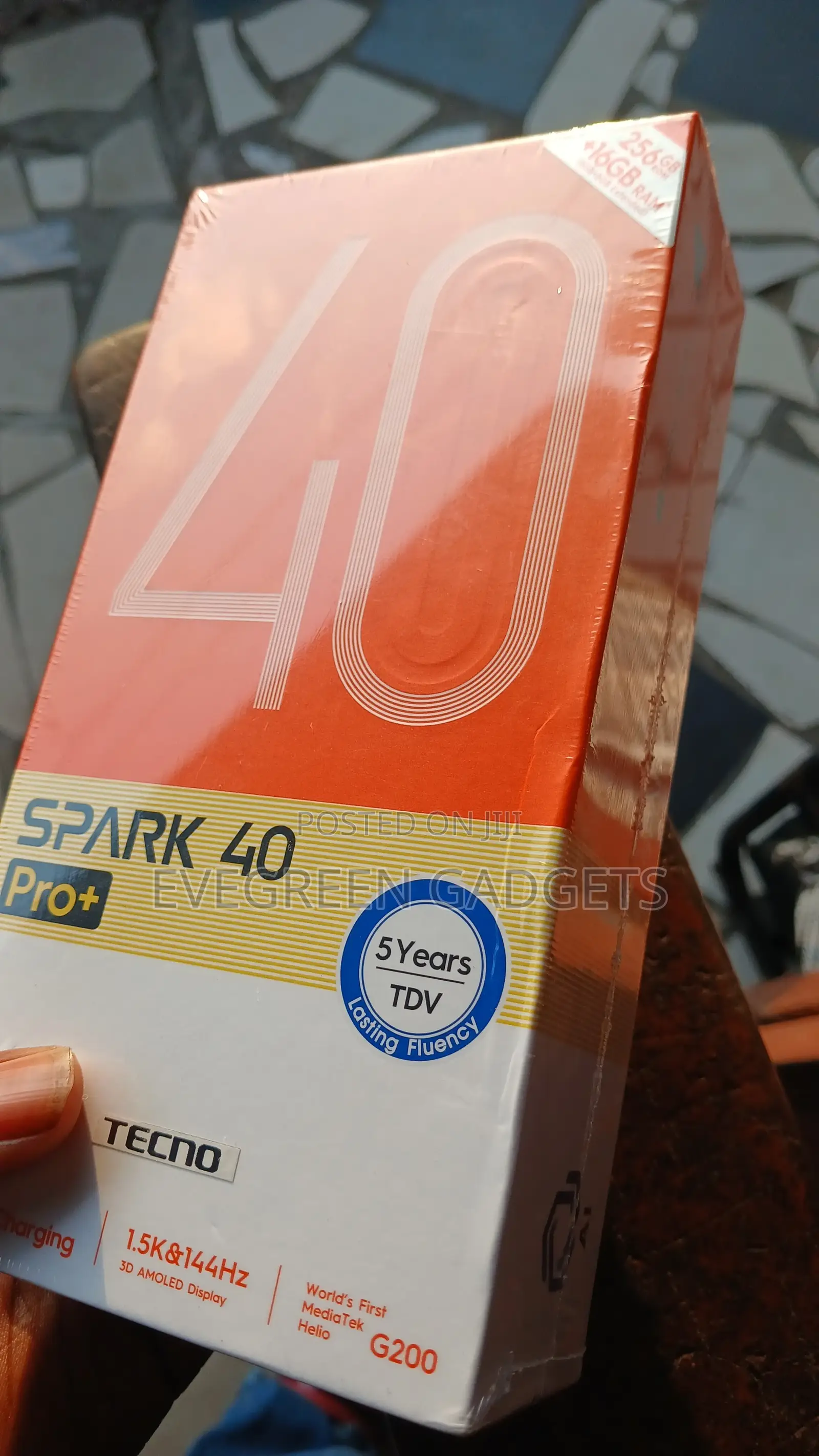 New Tecno Spark 40 Pro+ 256 GB Gold