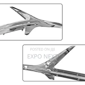 Front Bumper Upper Grille Chrome Trim Fits 2022-2023 Chevrolet Equinox