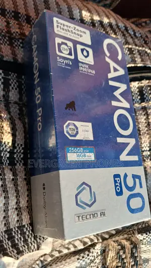 New Tecno Camon 50 Pro 256 GB Graphite