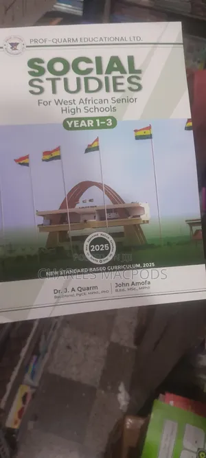 Prof Quarm , Social Studies, English, Science and Maths Textbooks