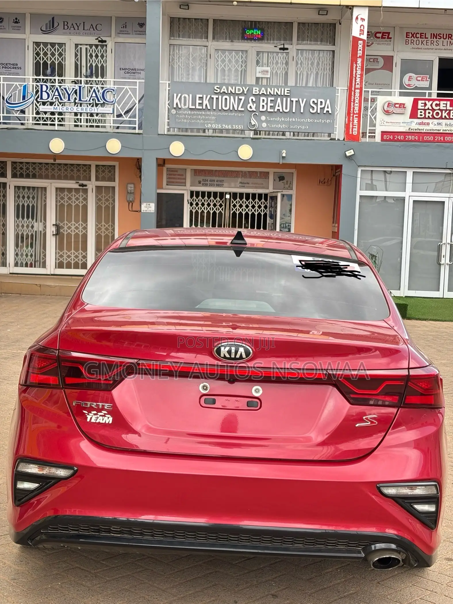 Kia Forte EX 2019 Red
