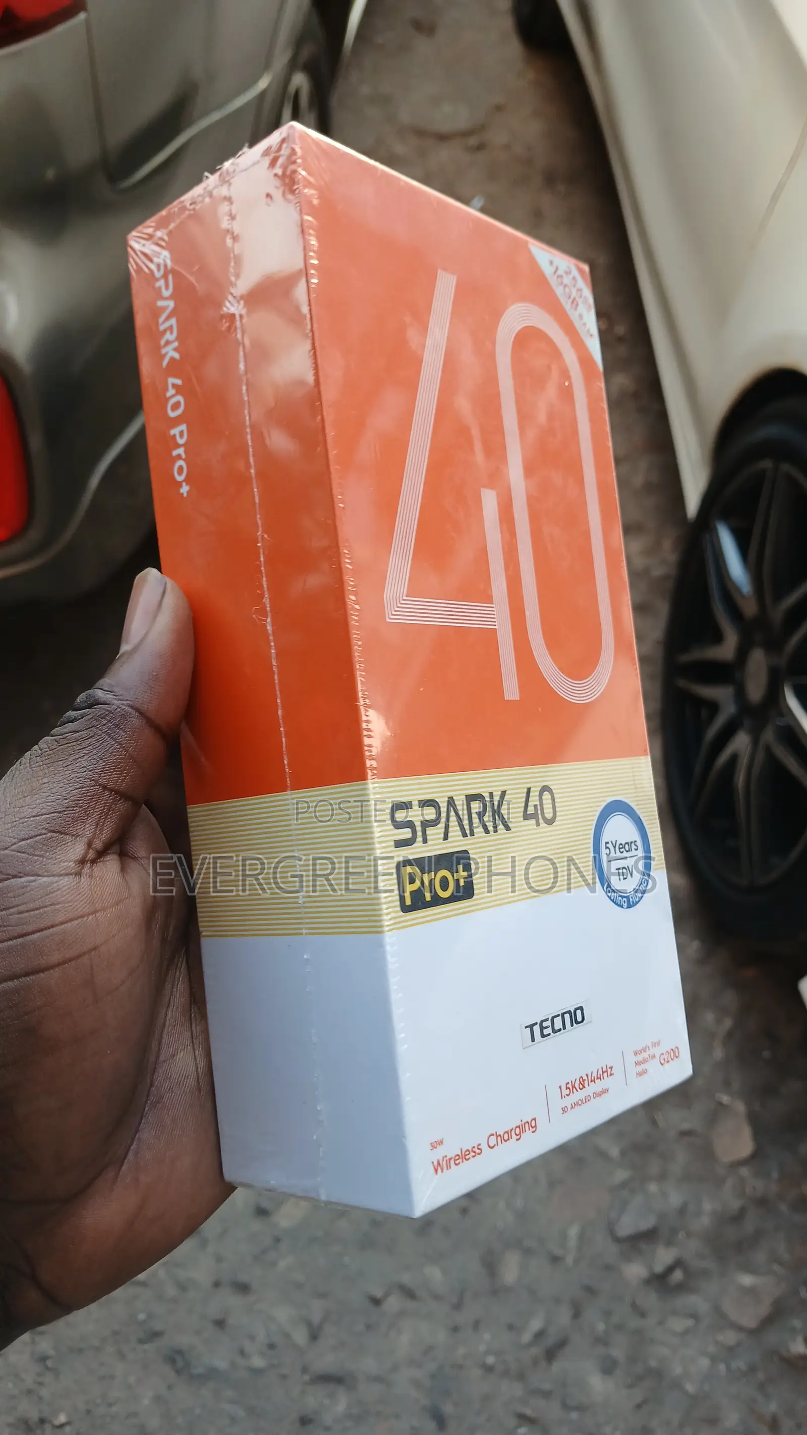 New Tecno Spark 40 Pro+ 256 GB Orange