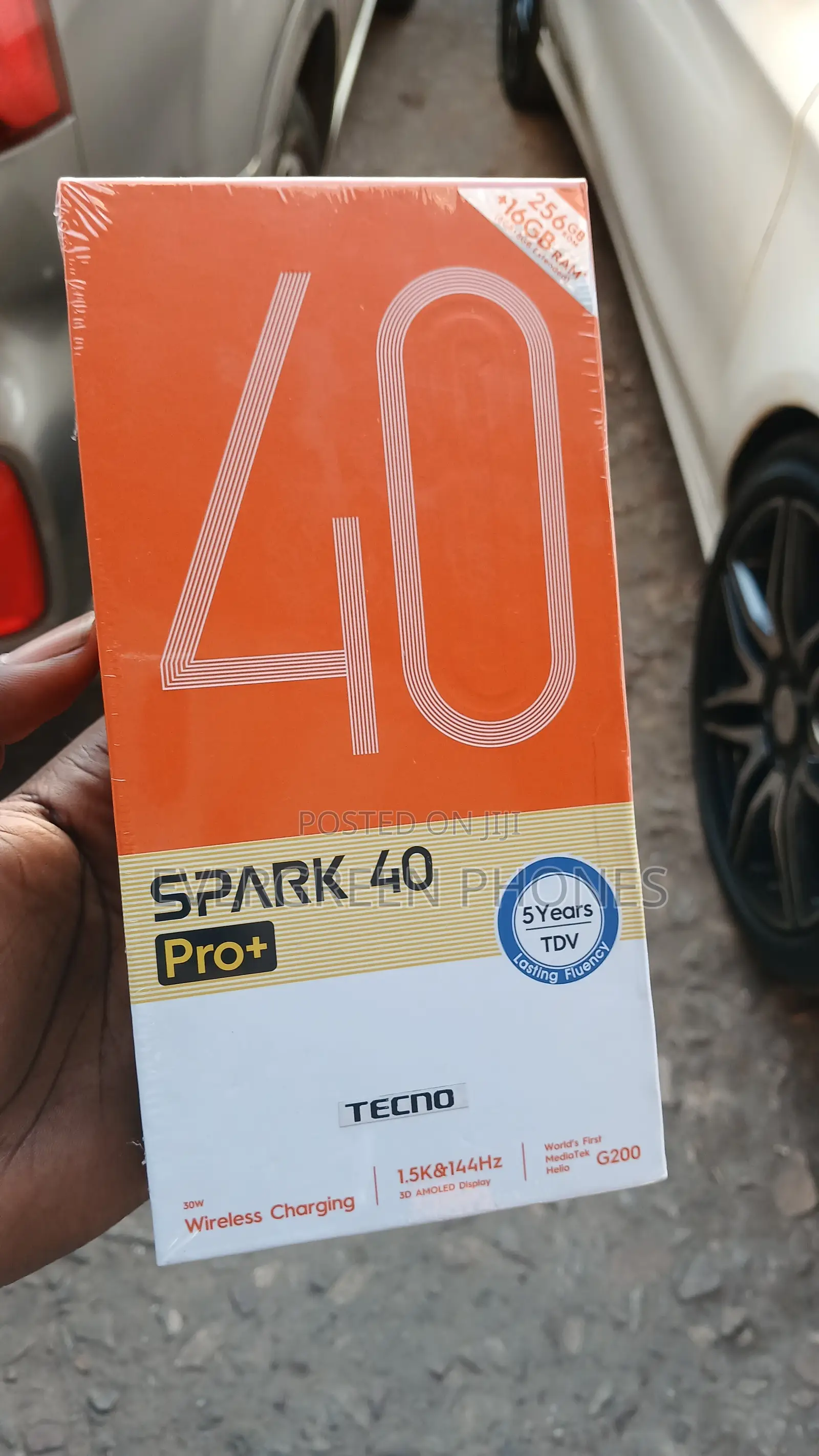 New Tecno Spark 40 Pro+ 256 GB Orange