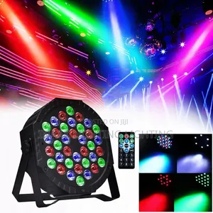 36 LED RGB Par Stage Light With Remote - DJ Disco Party Light
