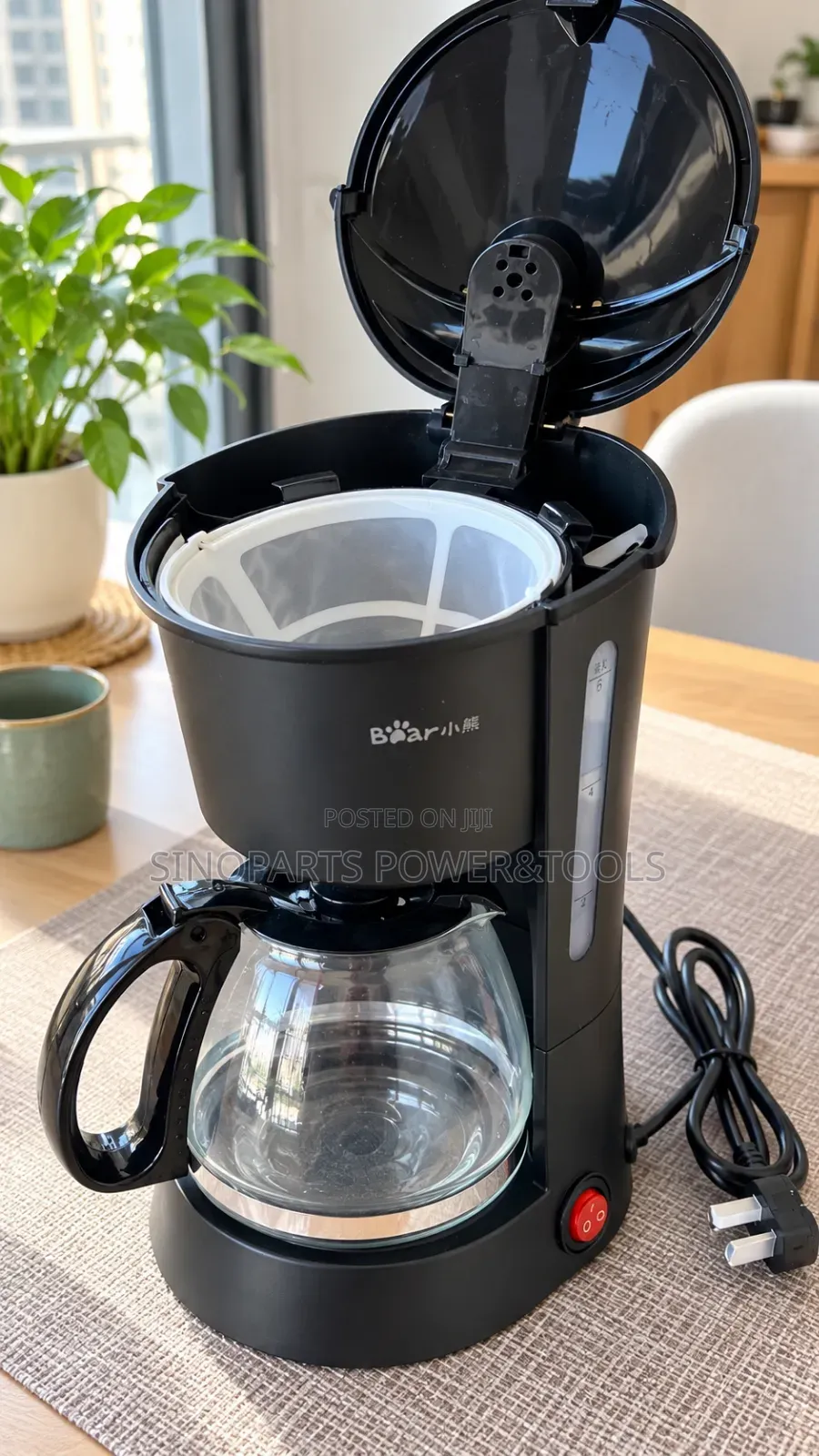 Bear KFJ-403 600ml Drip Coffee Maker 550W Coffee & Tea