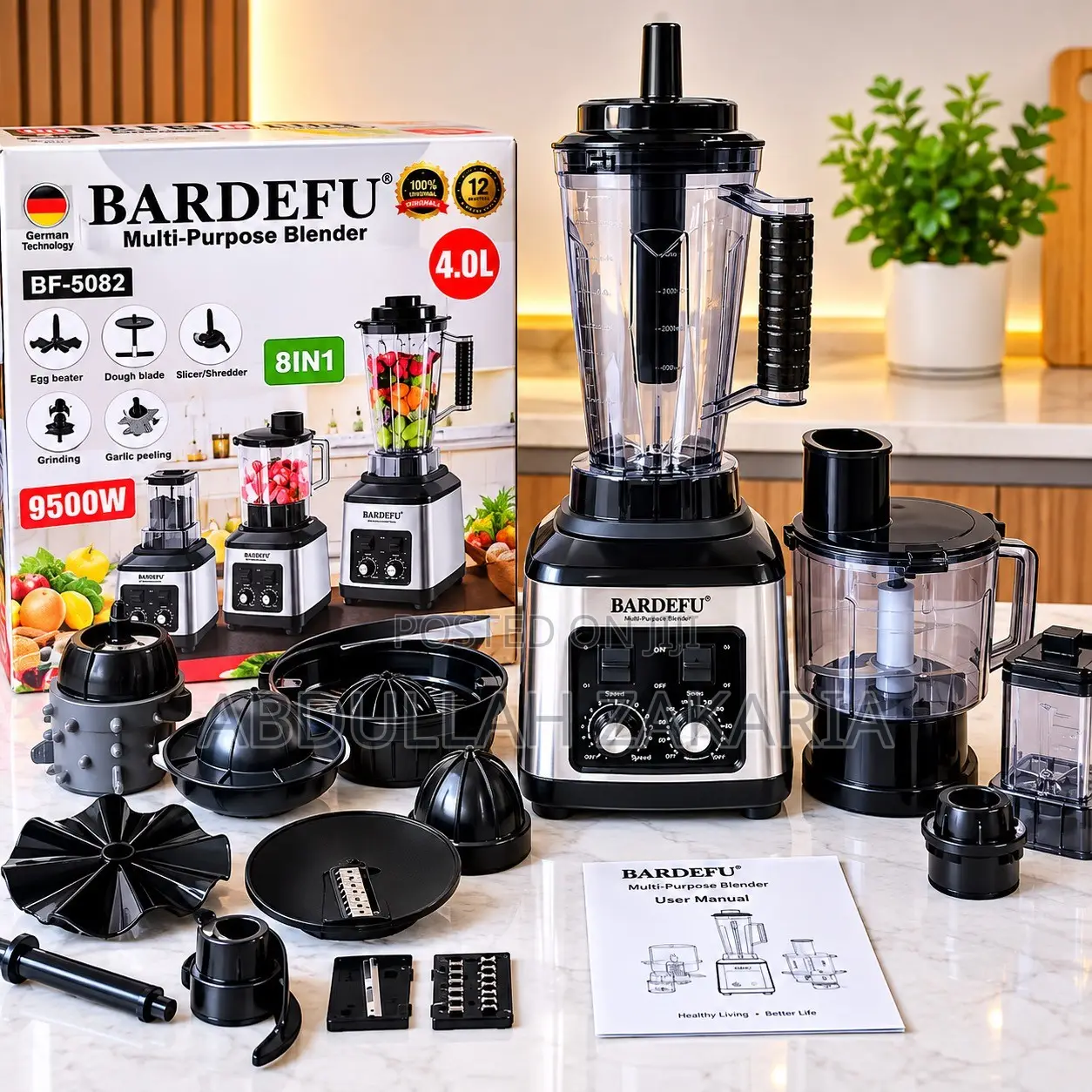 Original 8in1 Bardefu Blender