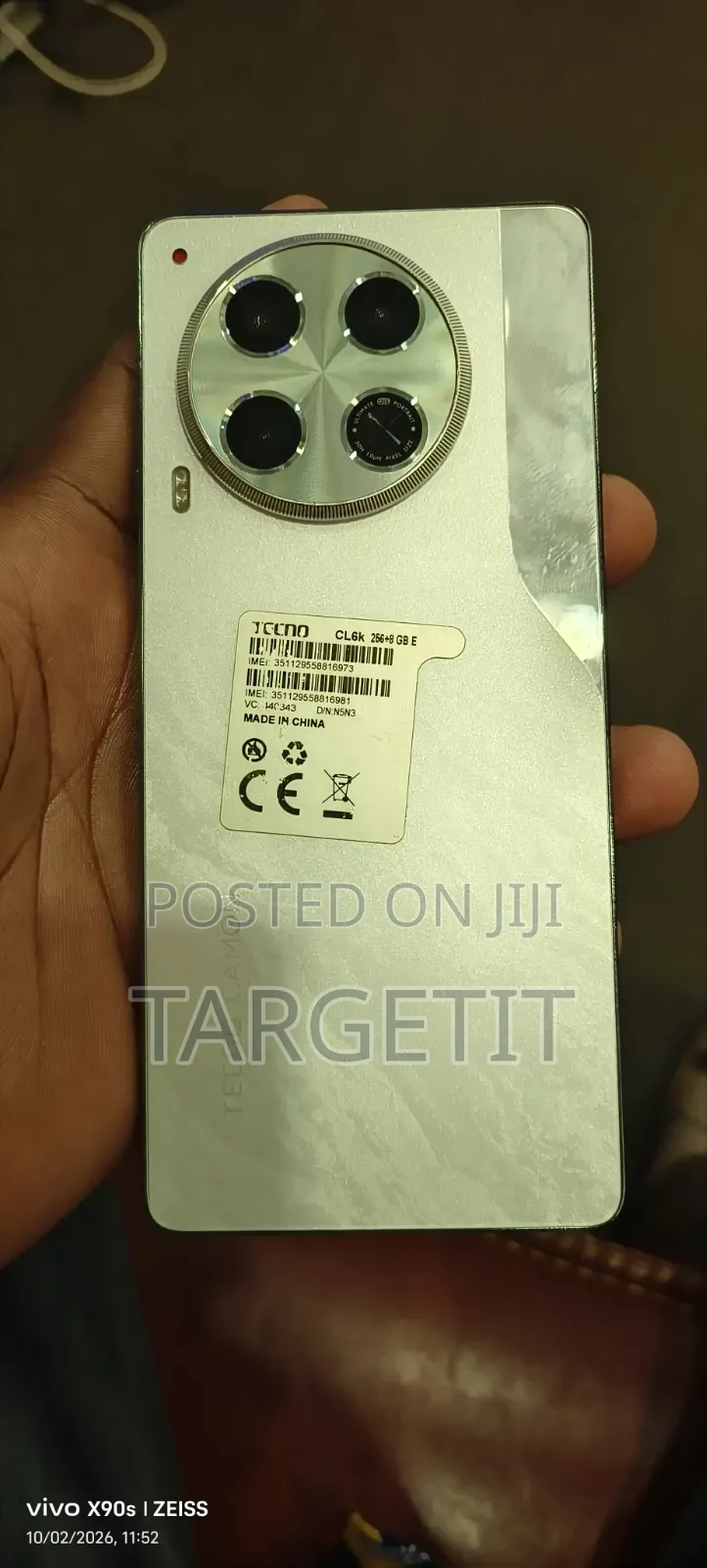 Tecno Camon 30 256 GB White