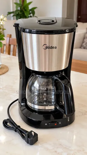 Midea KFD101 600ml Drip Coffee Maker Stainless Steel Glass Jug