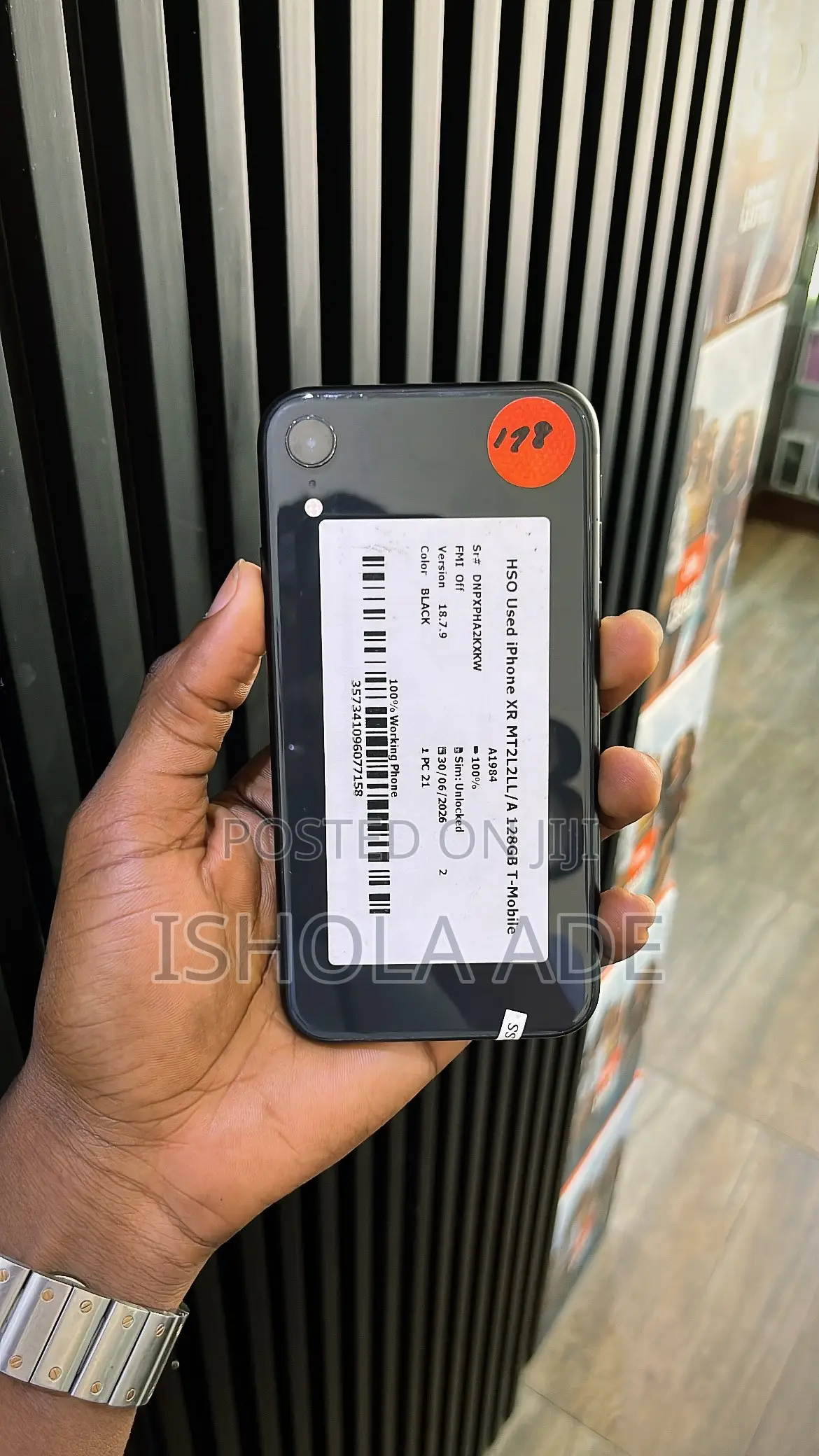 Apple iPhone XR 128 GB Black
