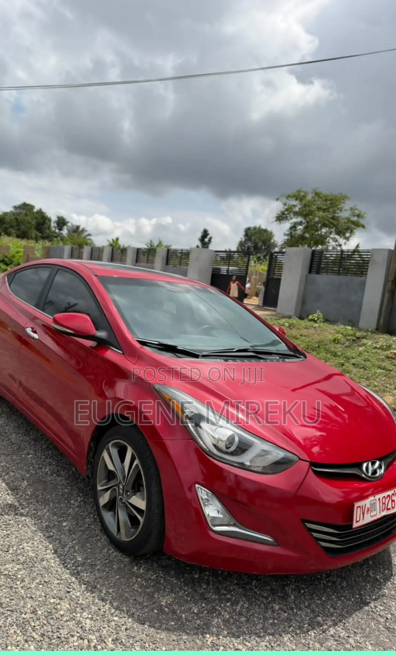 Hyundai Elantra 2016 Red