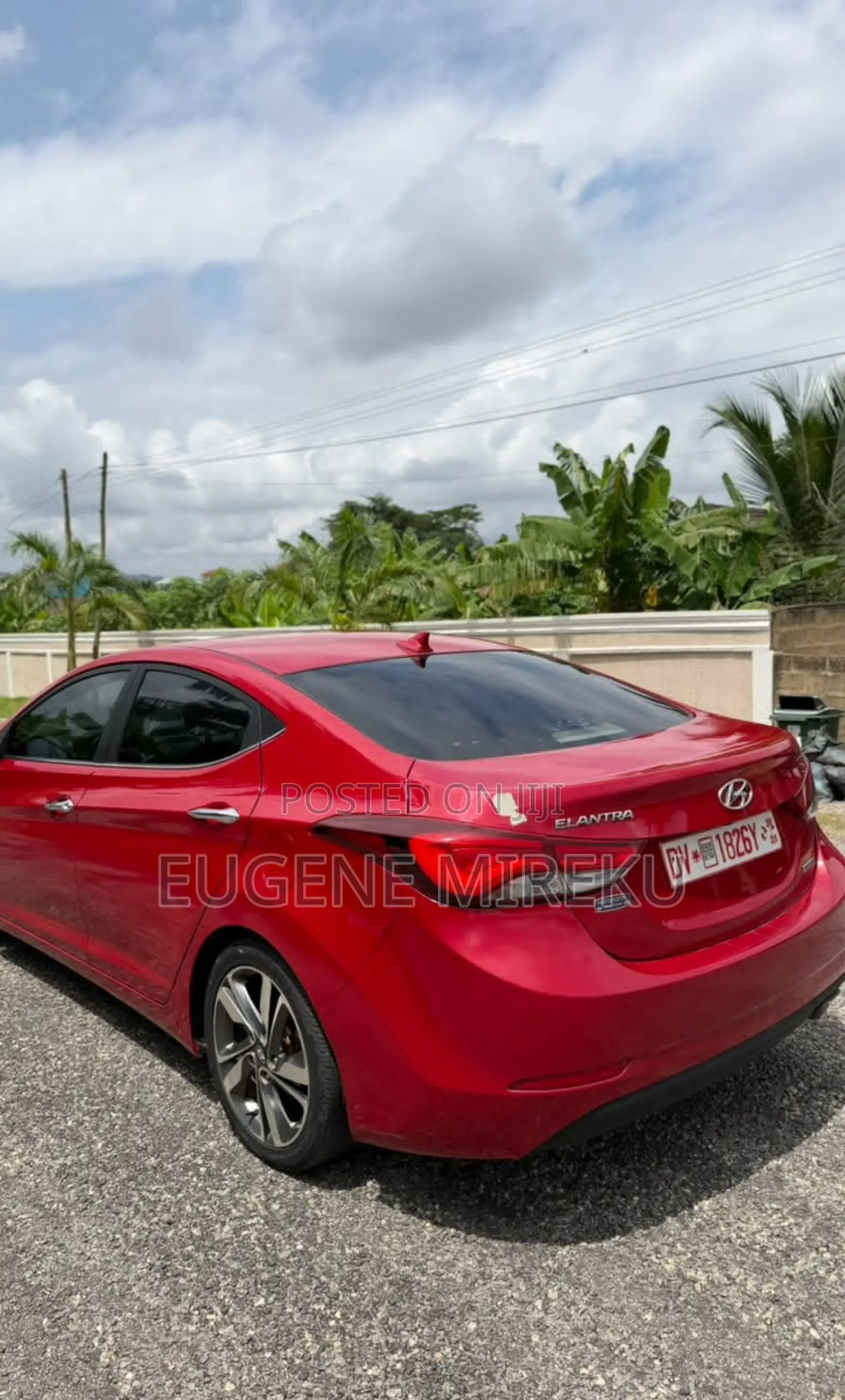Hyundai Elantra 2016 Red