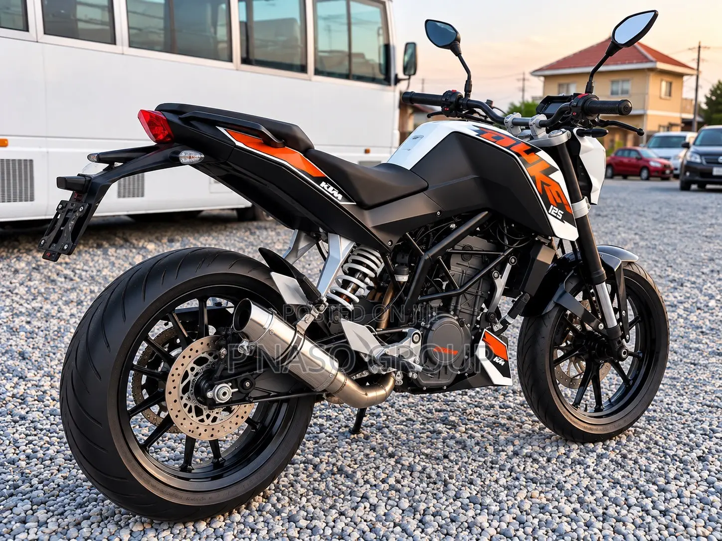 KTM Duke 125 2016 White