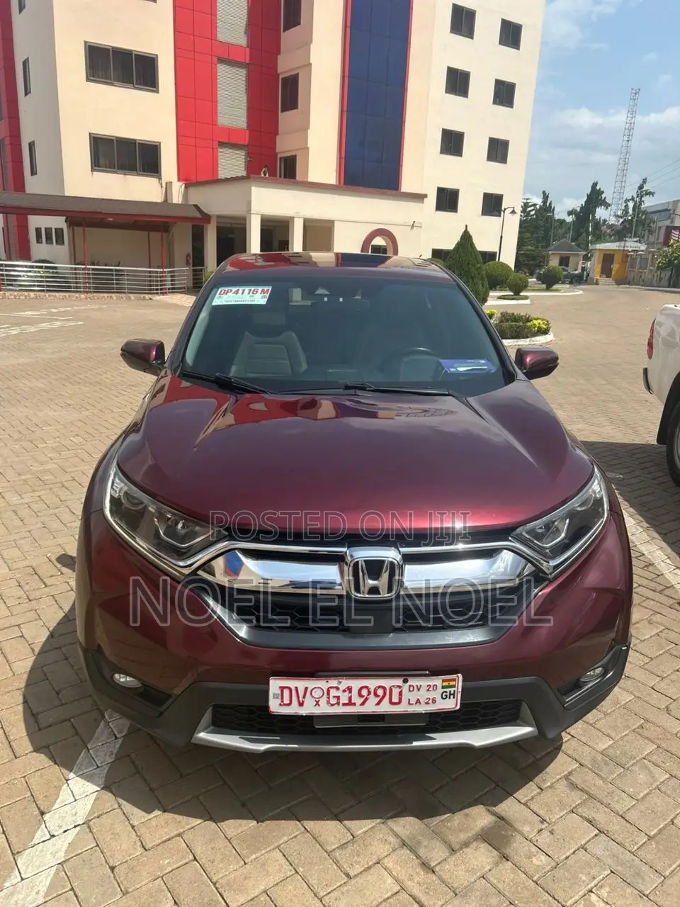 Honda CR-V EX-L AWD 2018 Burgundy