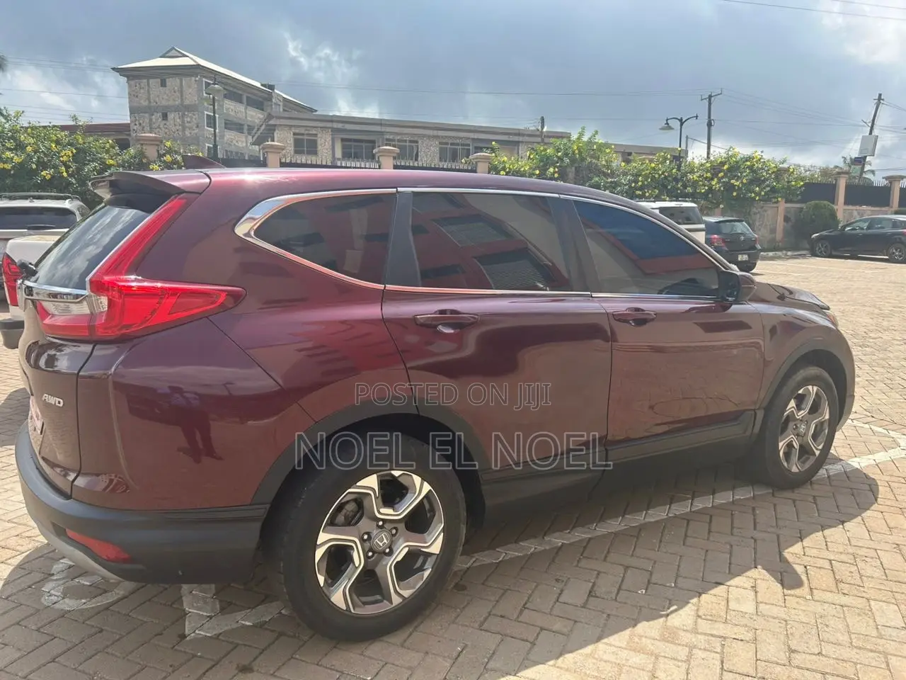 Honda CR-V EX-L AWD 2018 Burgundy