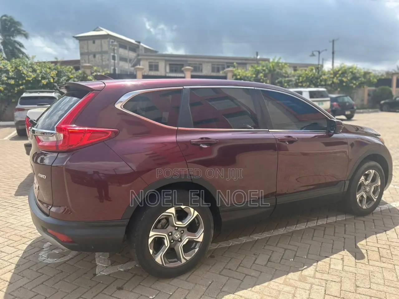 Honda CR-V EX-L AWD 2018 Burgundy
