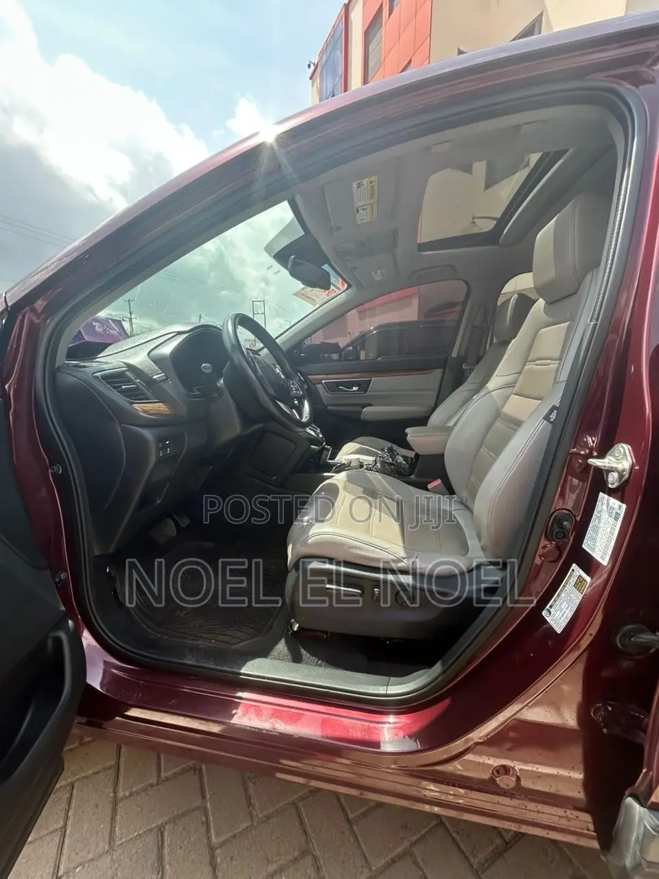 Honda CR-V EX-L AWD 2018 Burgundy