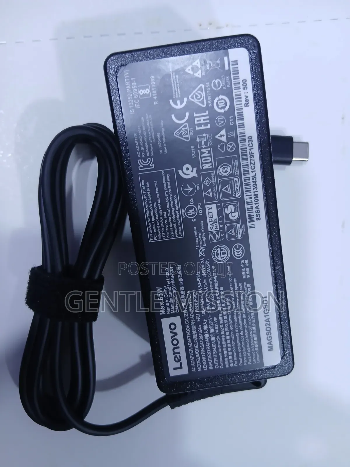 Lenovo Type C Laptop Charger
