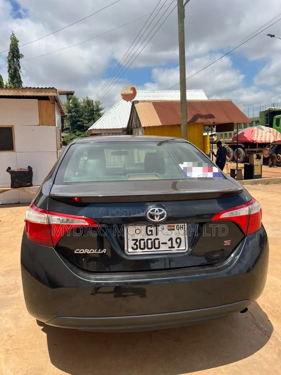 Toyota Corolla S 4dr Sedan (1.8L 4cyl CVT) 2015 Black