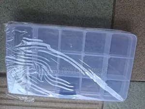 Plastic Multi-Compartment Hardware & Craft Storage Organizer Box