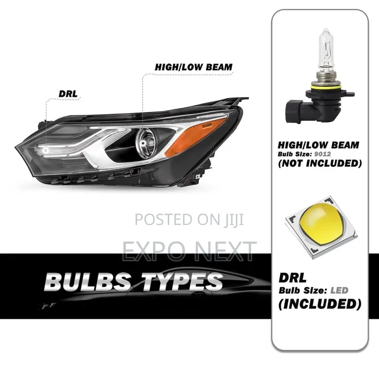 Chevrolet Equinox 2018-2020 Halogen/Led Head Lights