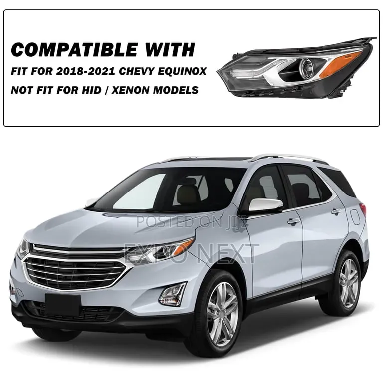 Chevrolet Equinox 2018-2020 Halogen/Led Head Lights