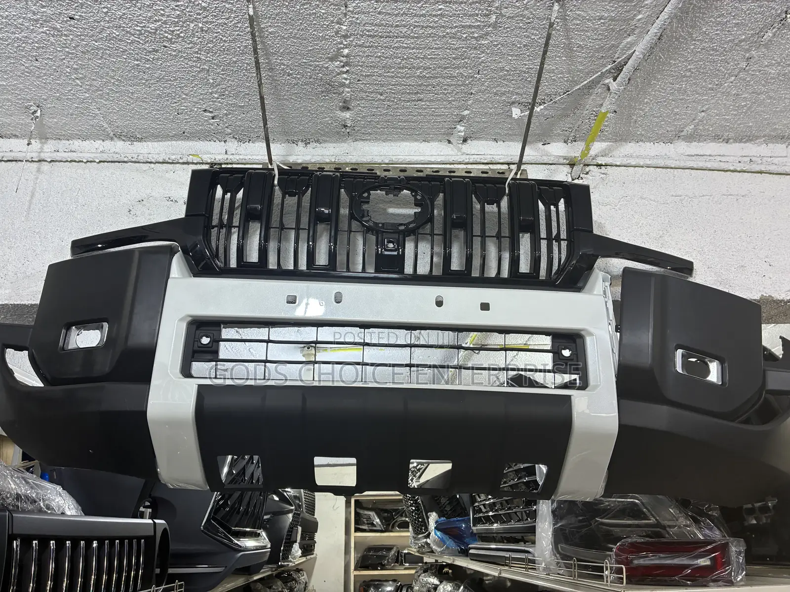 Complete Front Bumper Land Cruiser Prado 2022-2023-2024-2025