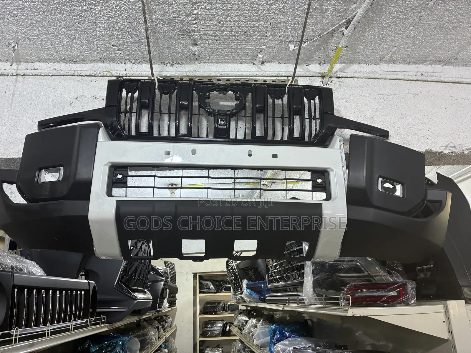 Complete Front Bumper Land Cruiser Prado 2022-2023-2024-2025