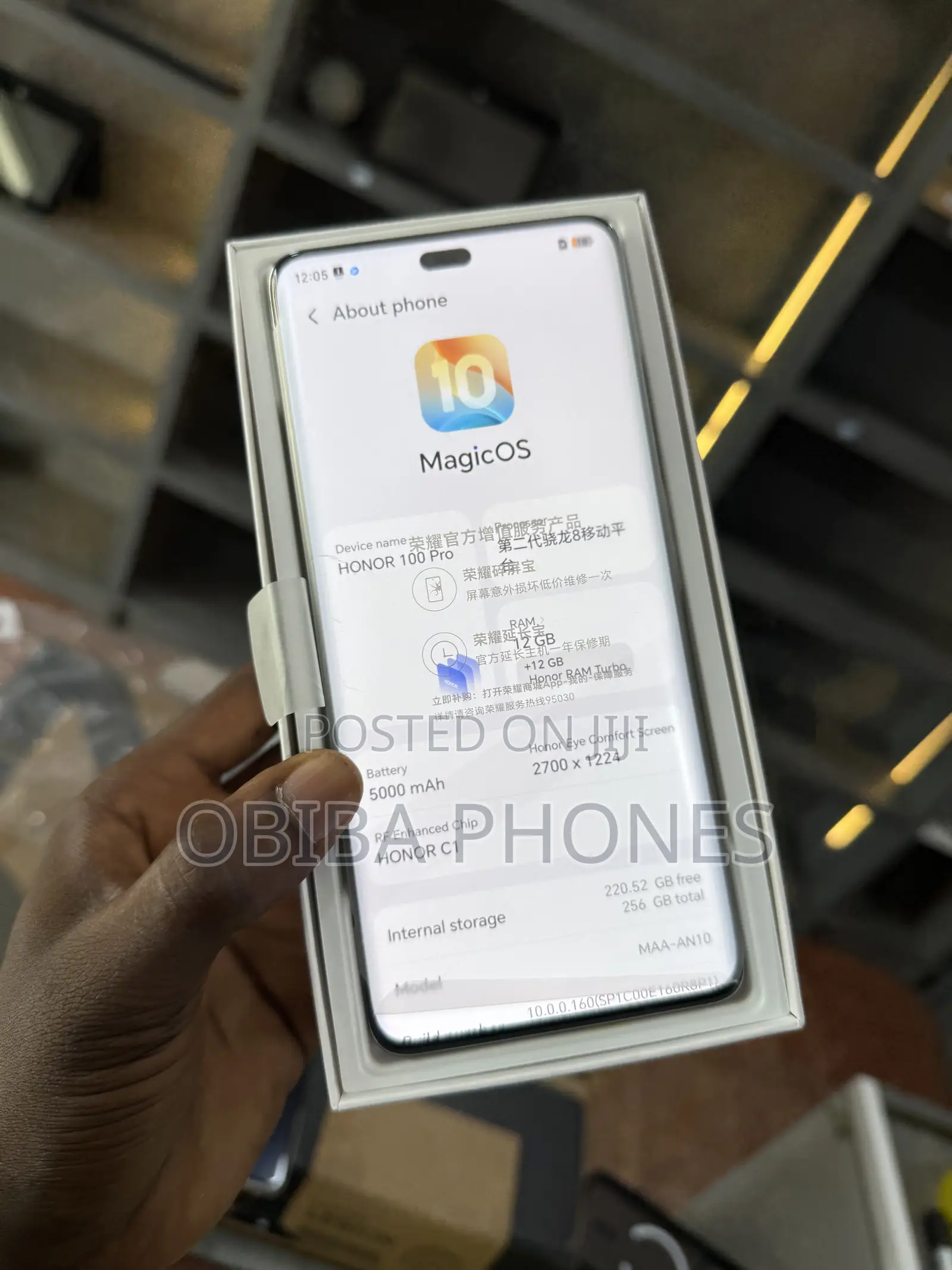 New Honor 100 Pro 256 GB