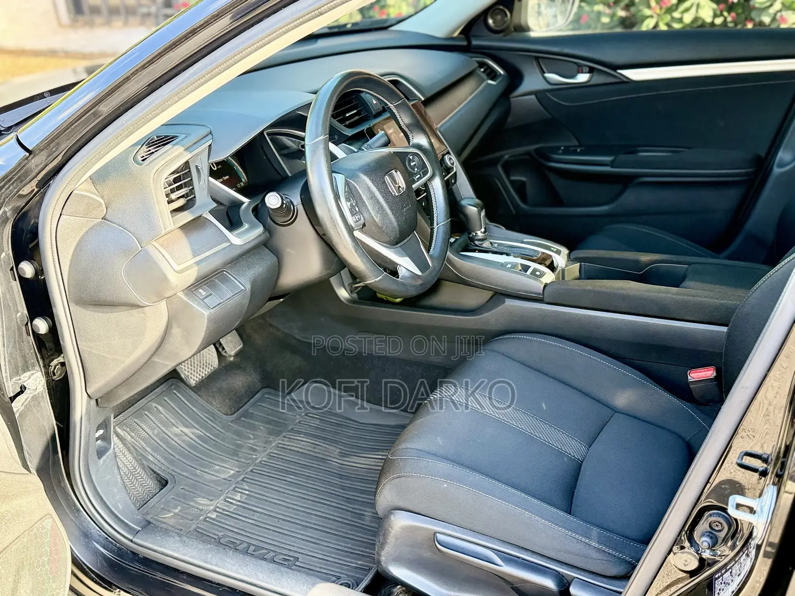 Honda Civic EX Sedan 2018 Black