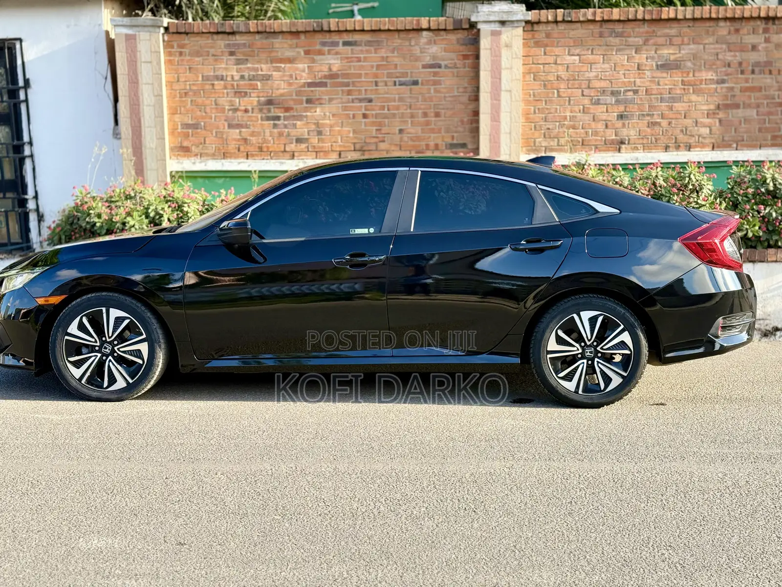 Honda Civic EX Sedan 2018 Black