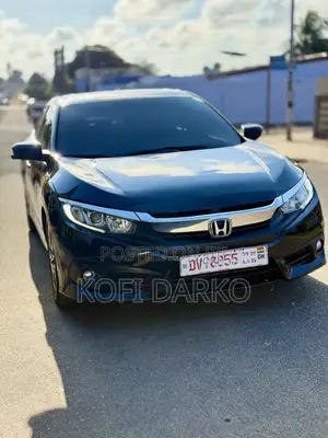 Honda Civic EX Sedan 2018 Black
