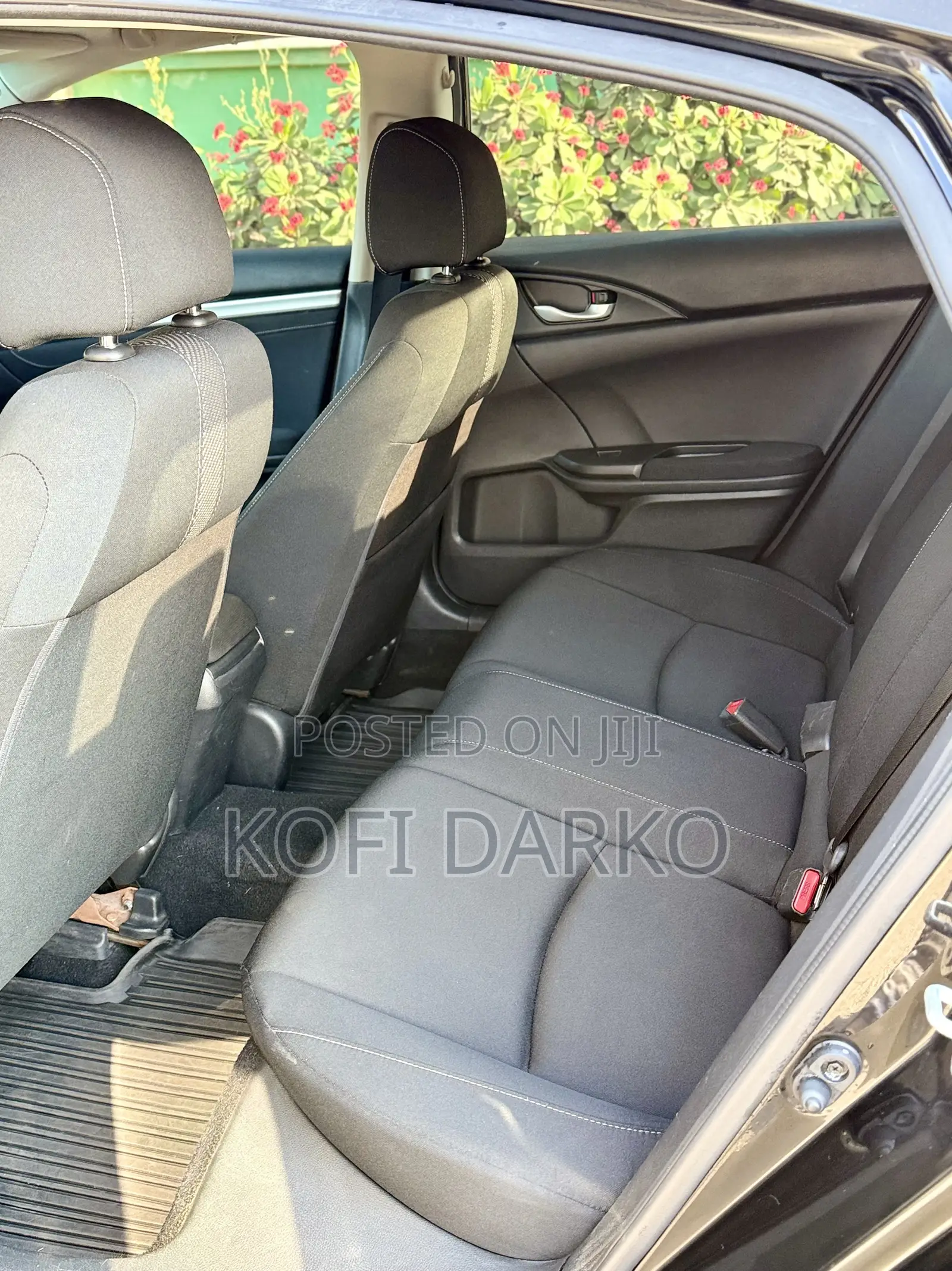 Honda Civic EX Sedan 2018 Black