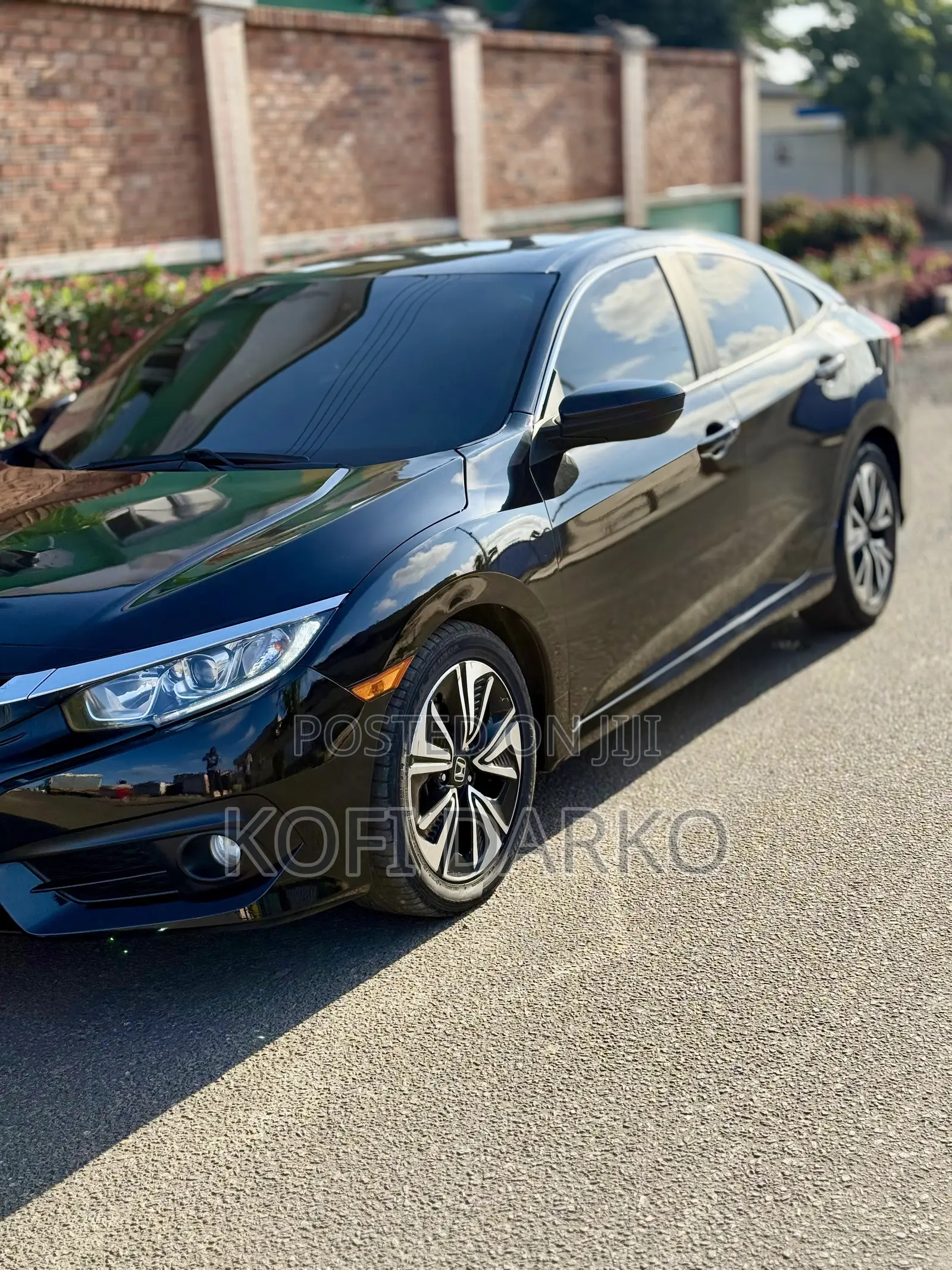 Honda Civic EX Sedan 2018 Black
