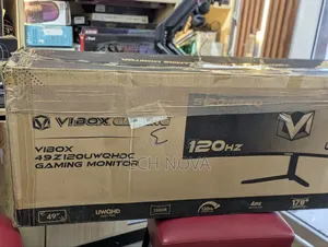 Vibox 49" Inch 120Hz Ultrawide Curved Gaming Monitor UWQHD Resolution