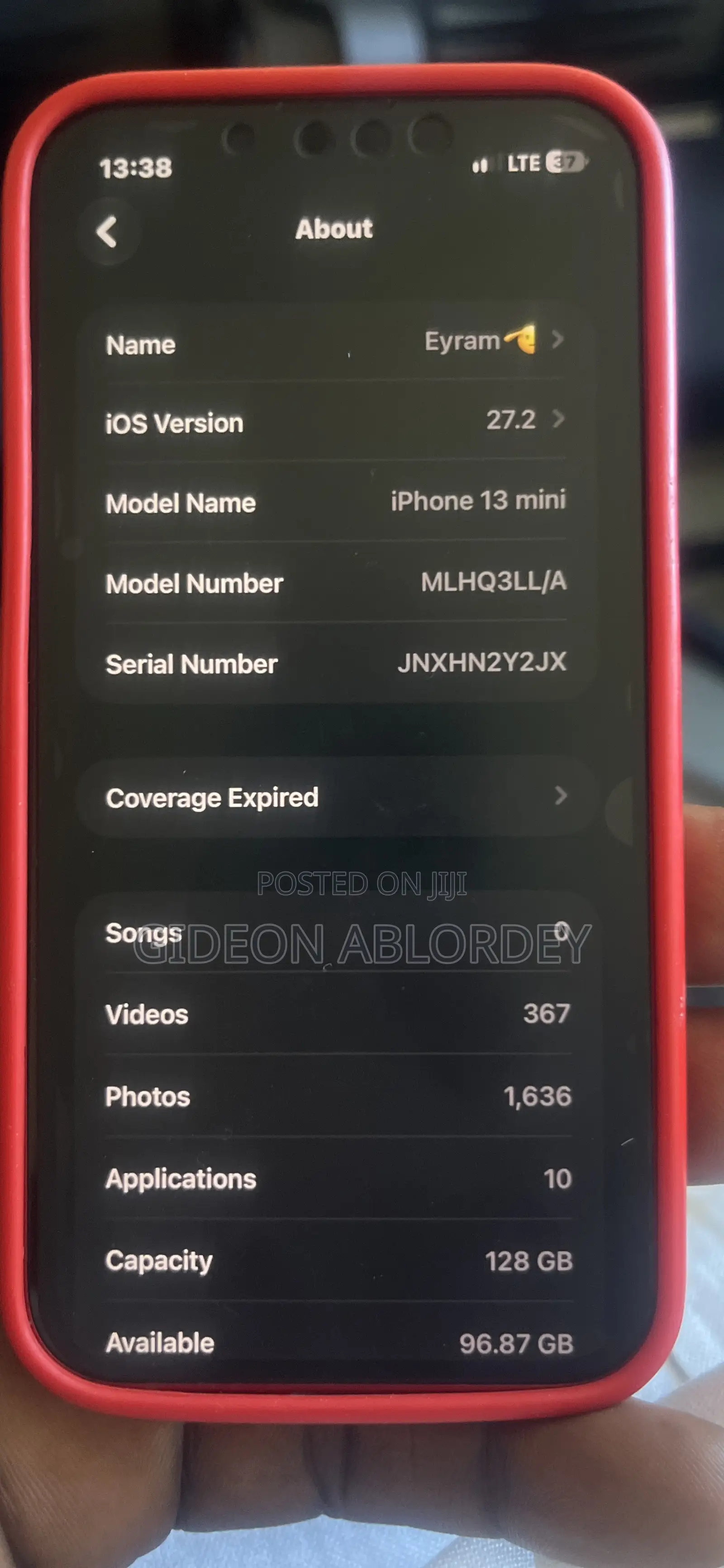 Apple iPhone 13 Mini 128 GB Red