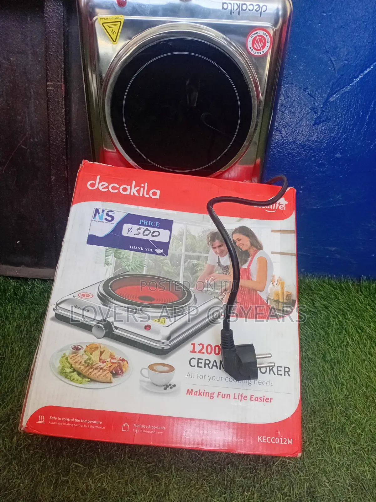 Decakila Easy to Control Ceramic Cooker.